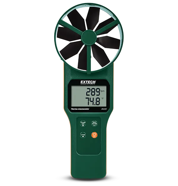 Extech AN300 Large Vane Thermo-Anemometer