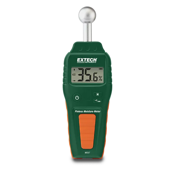 Extech MO57 Moisture Meter, Pinless with Ball Sensor