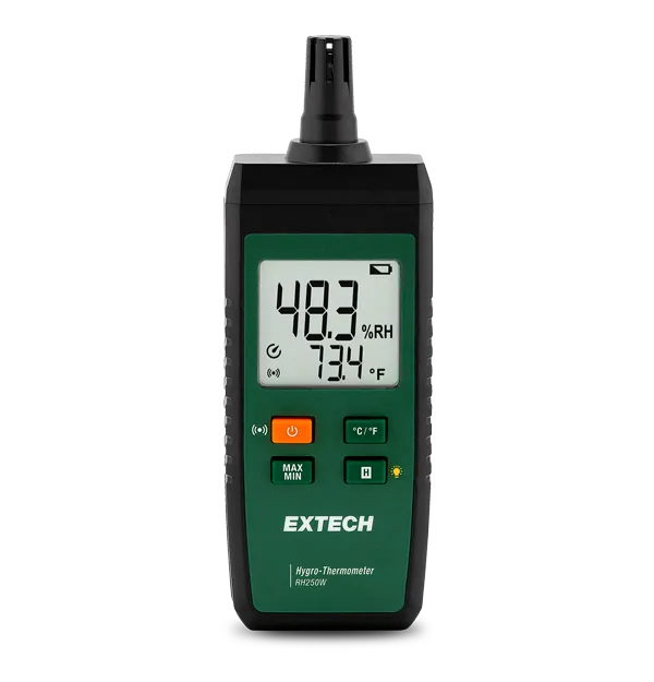 [RH250W] Хигро-термометър cъc свързаност към приложението ExView®